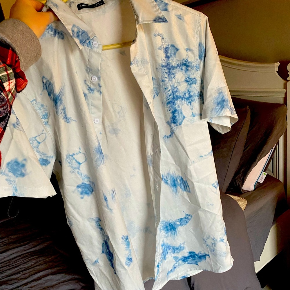 shein button down